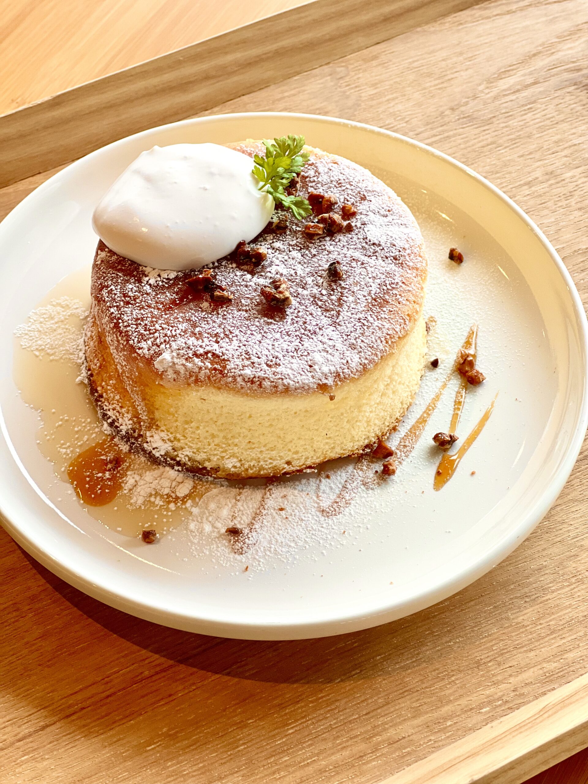 厚焼きスフレパンケーキ